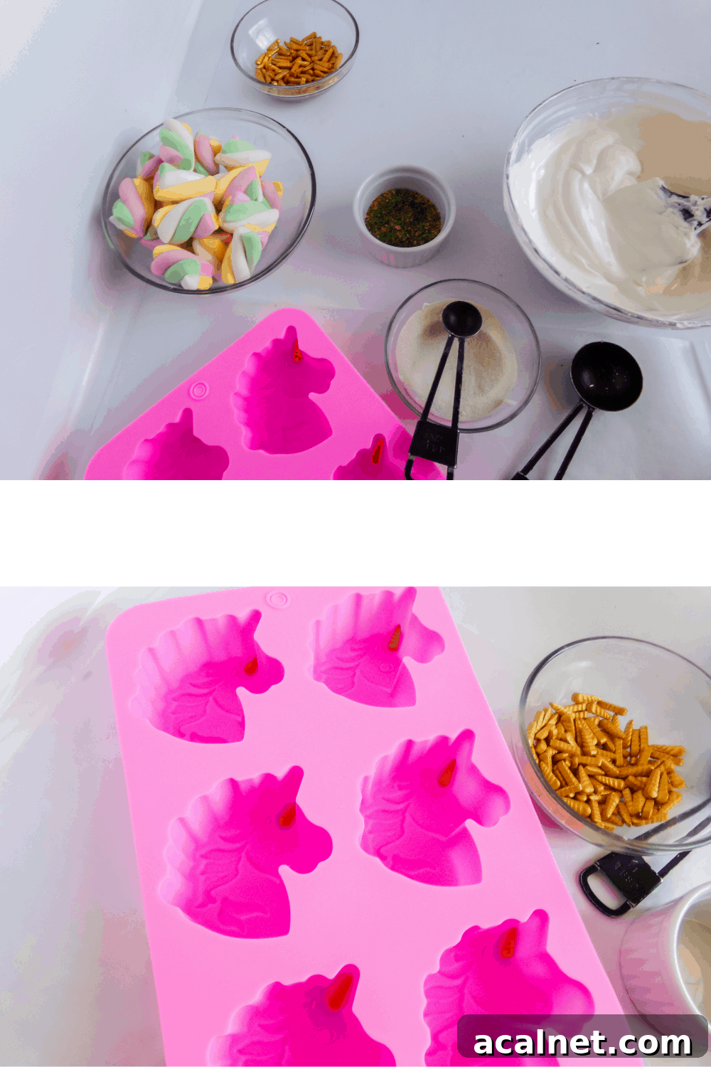 Magical Unicorn Hot Cocoa Bombs Recipe for Colorful Winter Drinks 4 cocoa bomb Ingredients