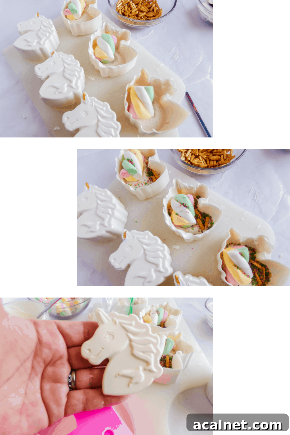 Magical Unicorn Hot Cocoa Bombs Recipe for Colorful Winter Drinks 8 Unicorn Hot Cocoa Bombs Recipe