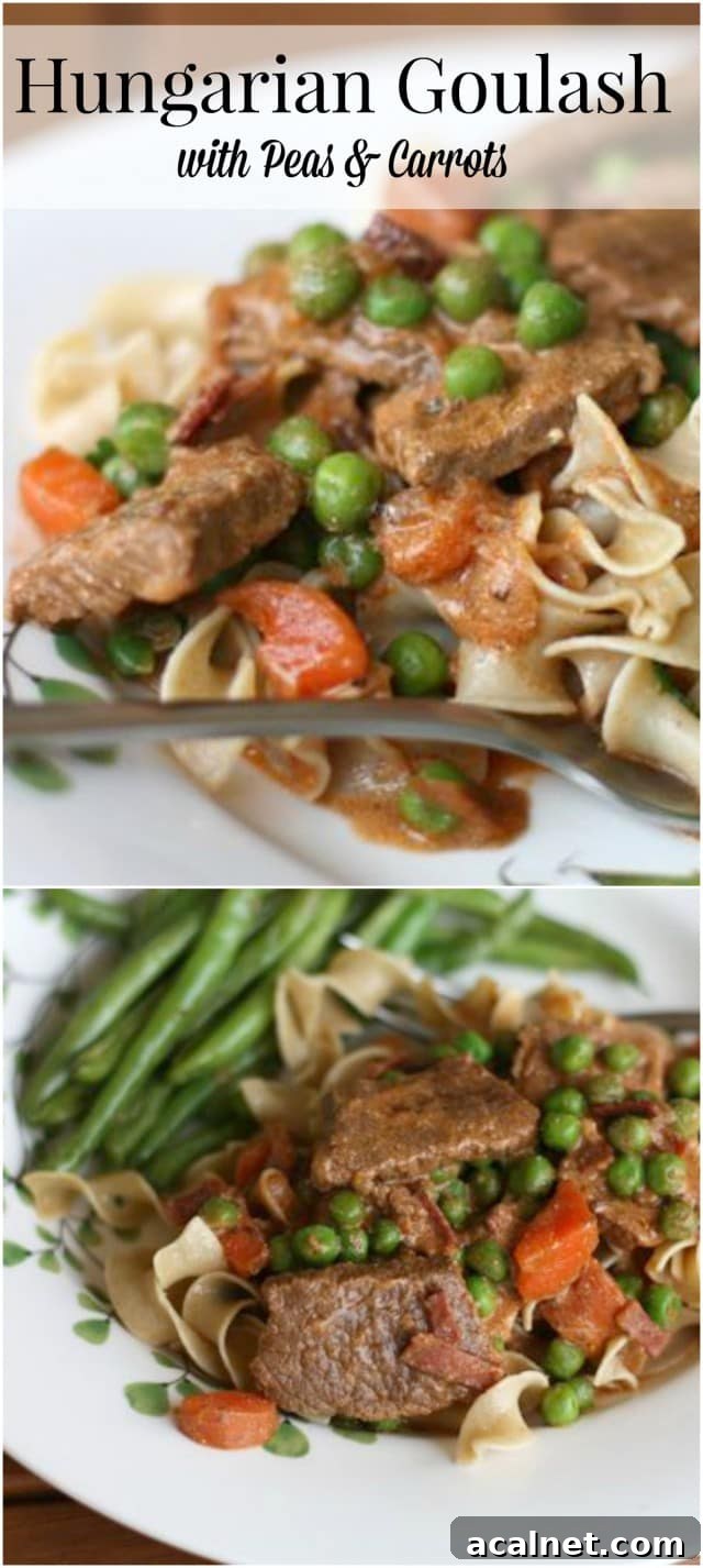 Cozy and comforting, this Hungarian Goulash will hit the spot on a cold winter night!