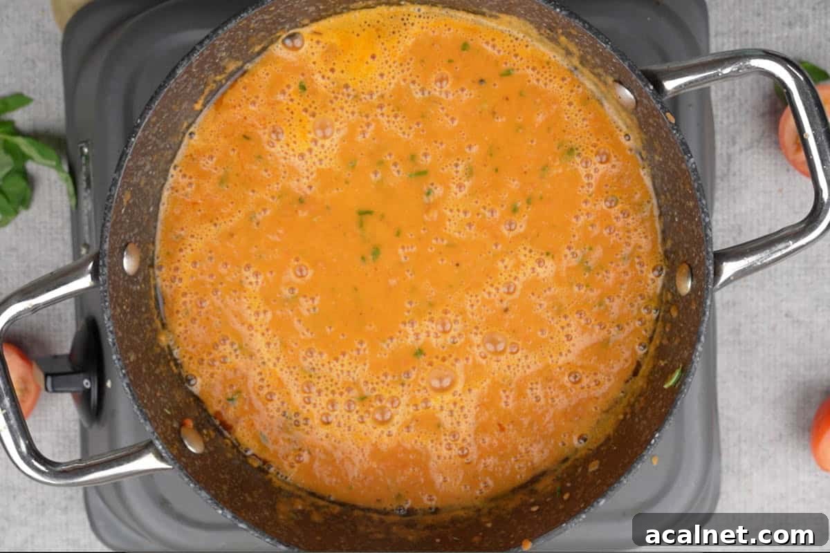 Blended bisque.