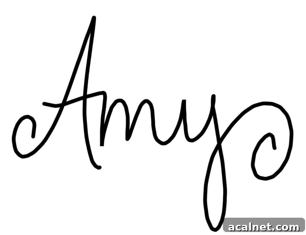 Amy's Signature