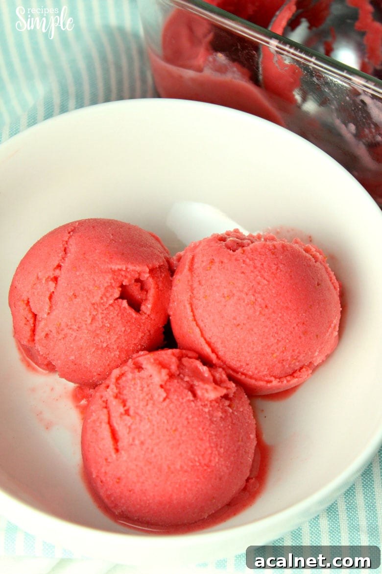 Creamy Strawberry Frozen Yogurt Recipe for Homemade Treats 5 Three Scoops Strawberry Frozen Yogurt