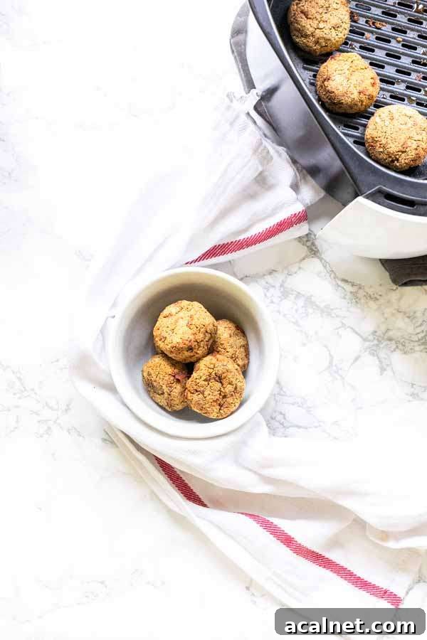 Yes, you can turn chickpeas into falafel using an Air Fryer. This easy Air Fryer falafel recipe shows you how. They made be that dark brown compared to pan-fried or deep-fried falafel but they are just as tasty. Serve as a snack or a full meal with pita bread and a salad.