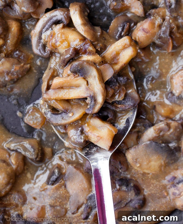 Easy Mushroom Gravy Recipe Easy Mushroom Gravy Recipe