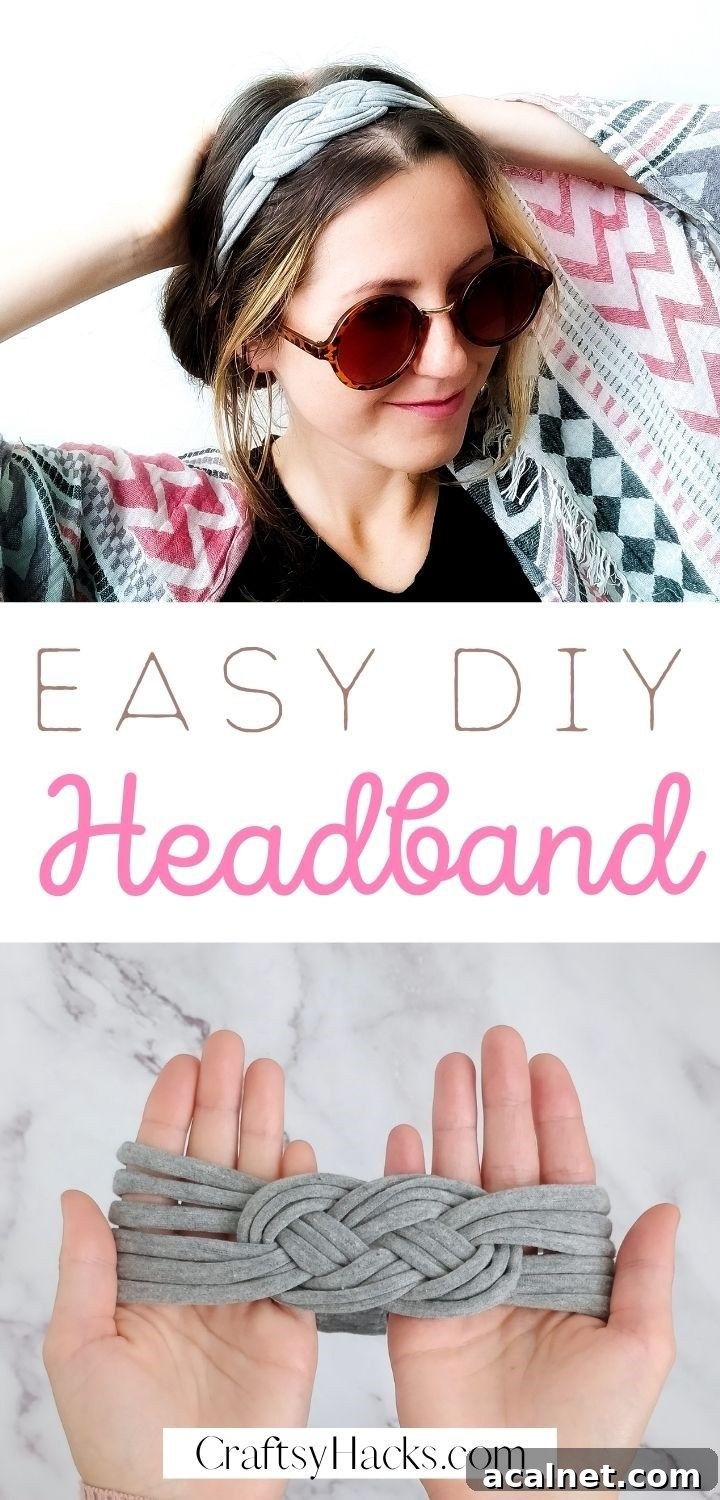 easy DIY headband