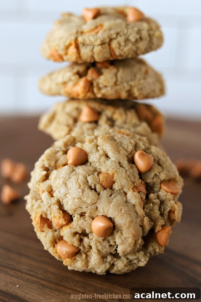 Gluten-free Butterscotch Oatmeal Cookies