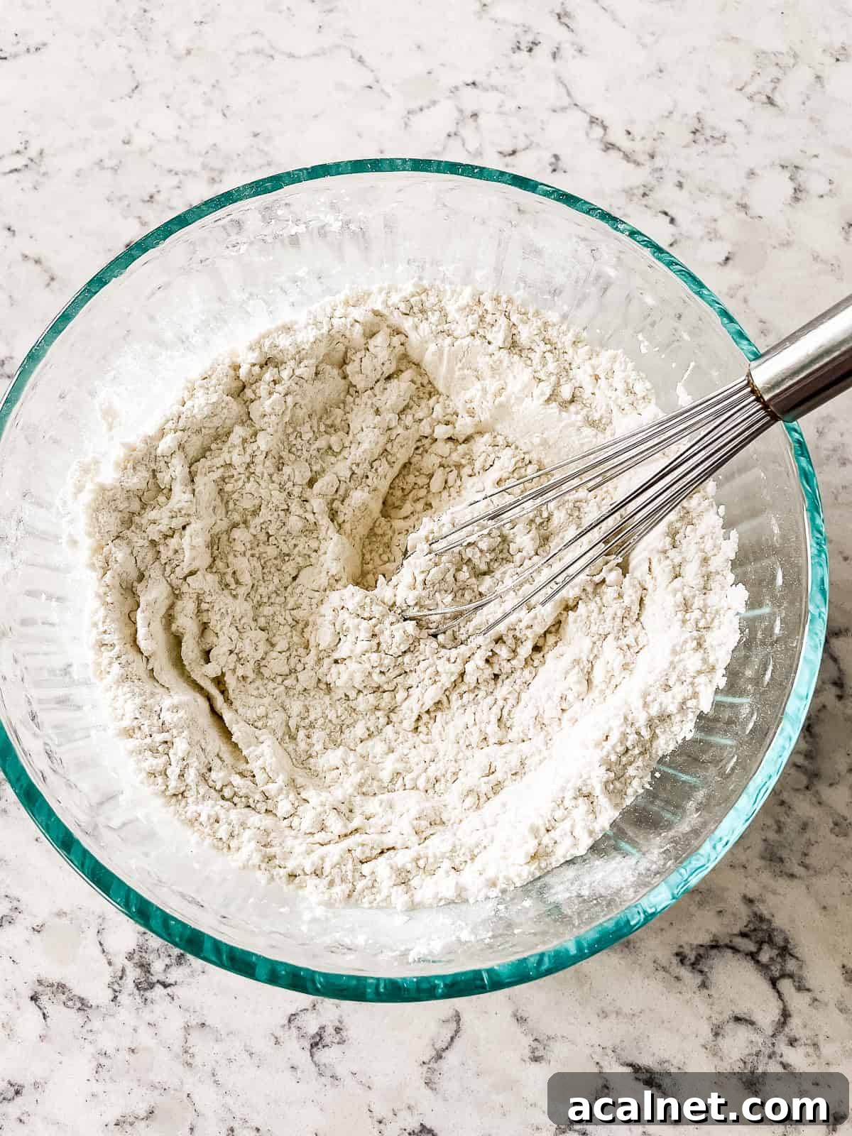 bowl of dry ingredients