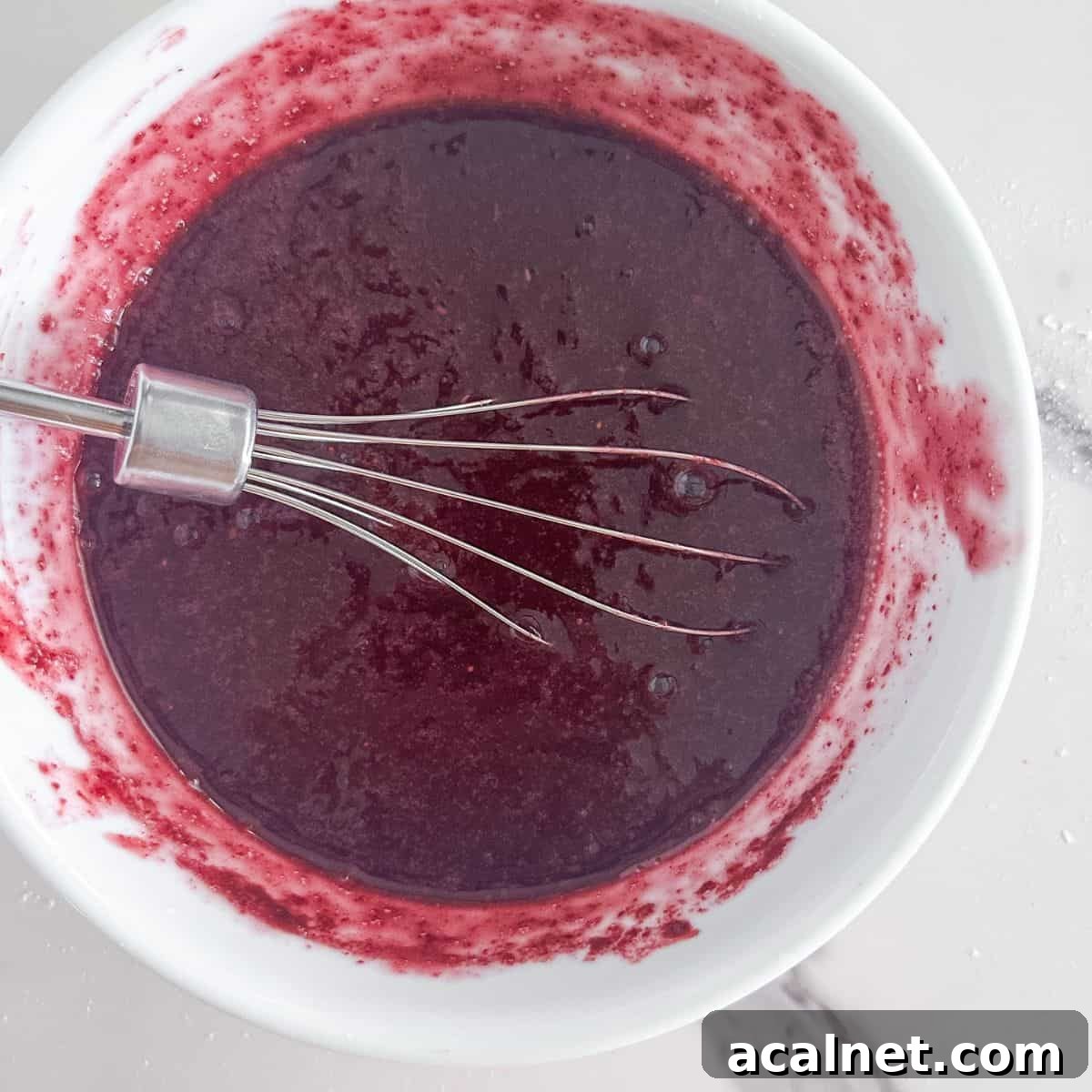 Adding the blackberries.