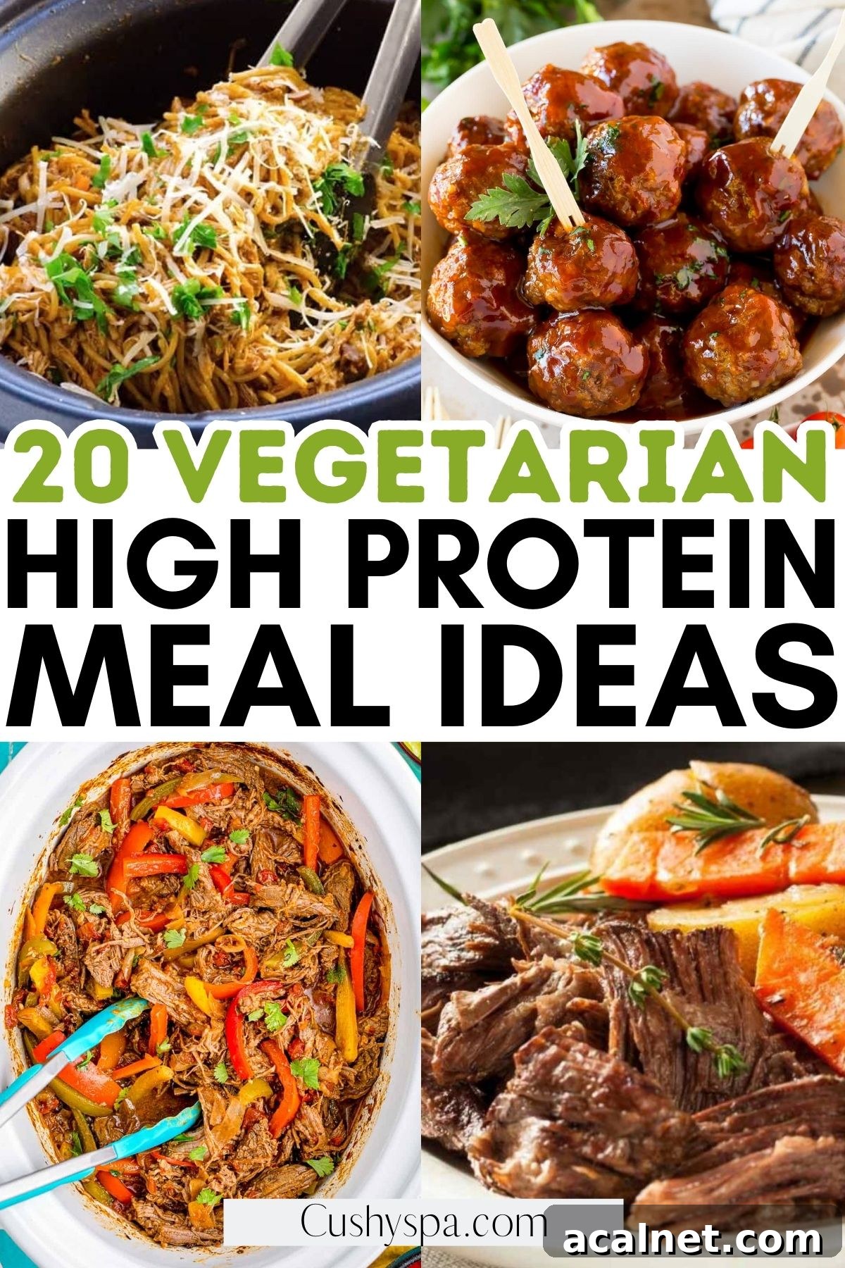 high protein vegetarian meals