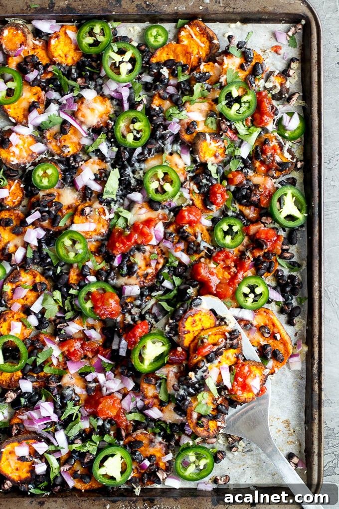Loaded Sweet Potato Nachos