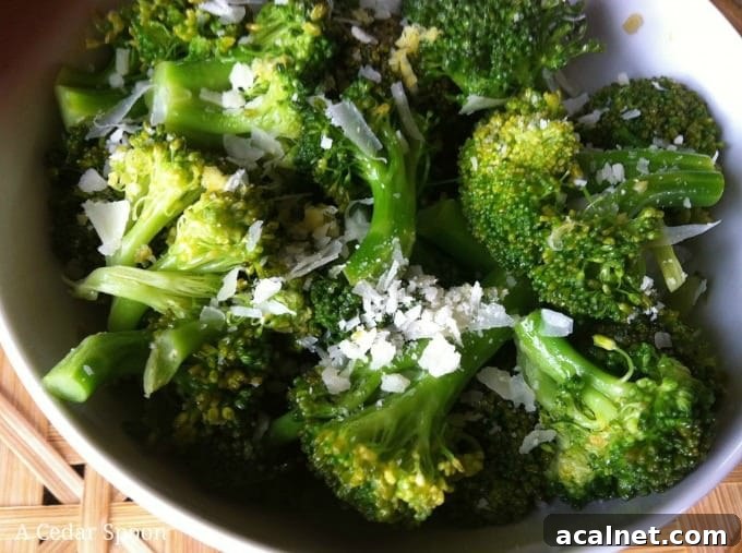delicious Lemon Parmesan Broccoli