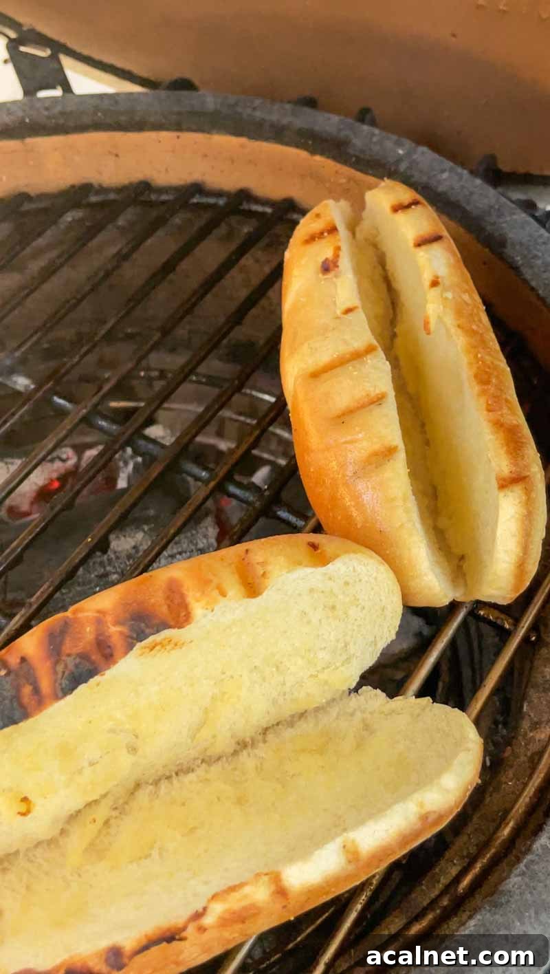 Toasted sandwich roll
