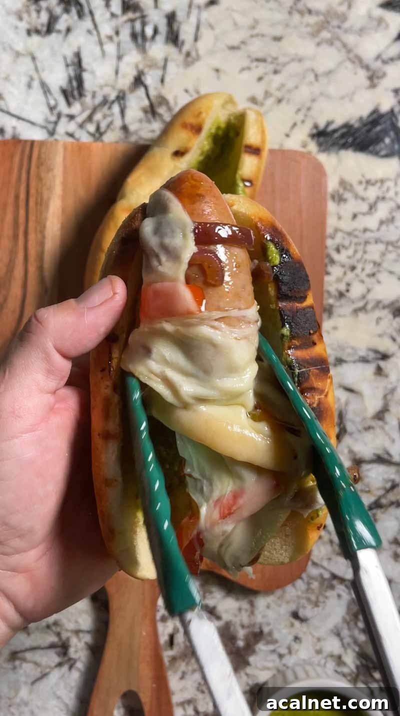 Big Green Egg sandwich plated