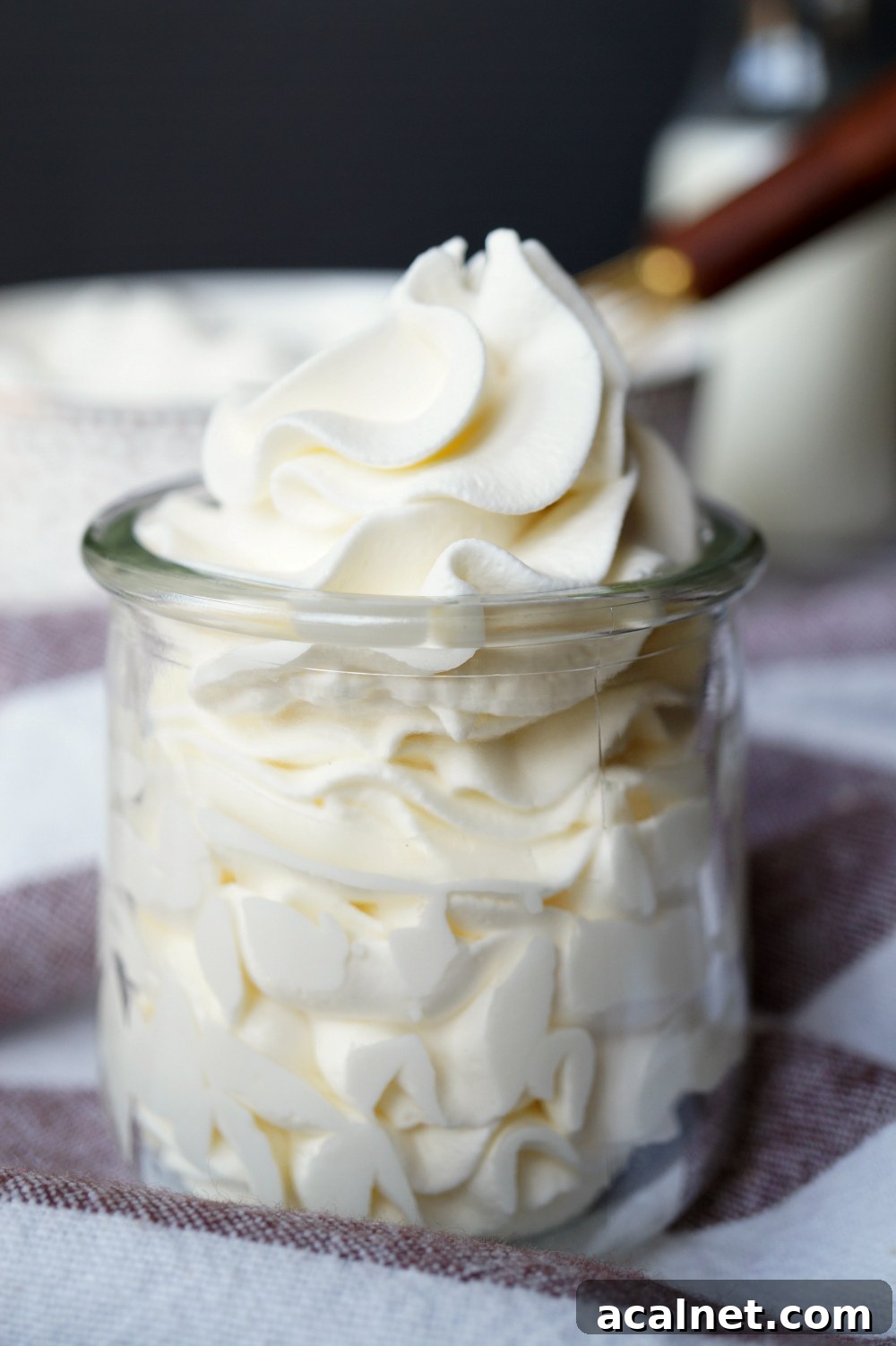 Stabilized Whipped Cream That Holds Peak Texture Every Time 4 the easiest stabilized whipped cream | The Baking Fairy