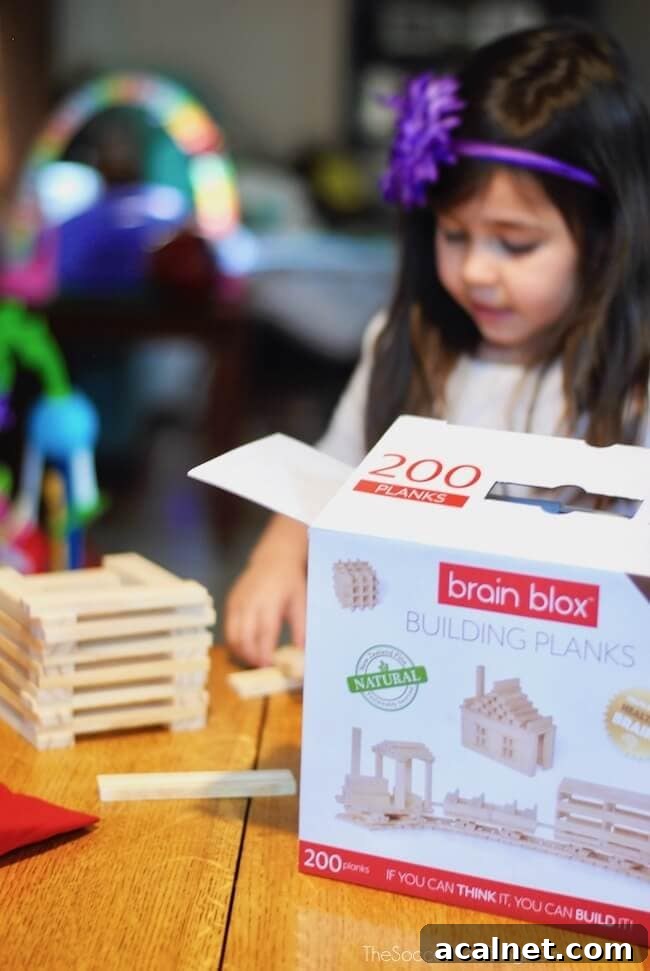 Creative Toys and Books to Spark Kids’ Imagination 5 Brain Blox building planks