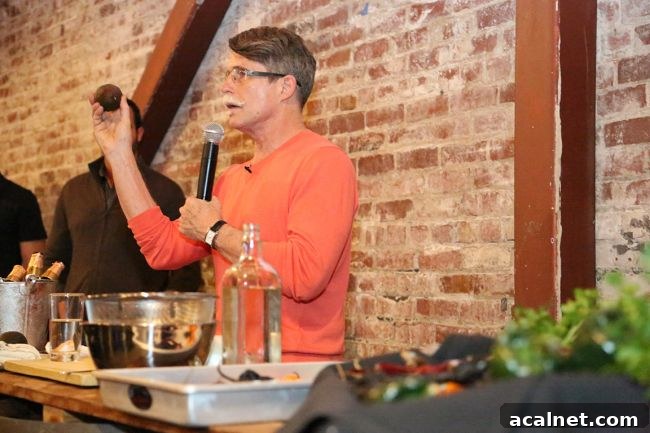Mexican Cuisine Essentials: Chef Rick Bayless Explains Traditions and Techniques 10 Chef Bayless talking avocados