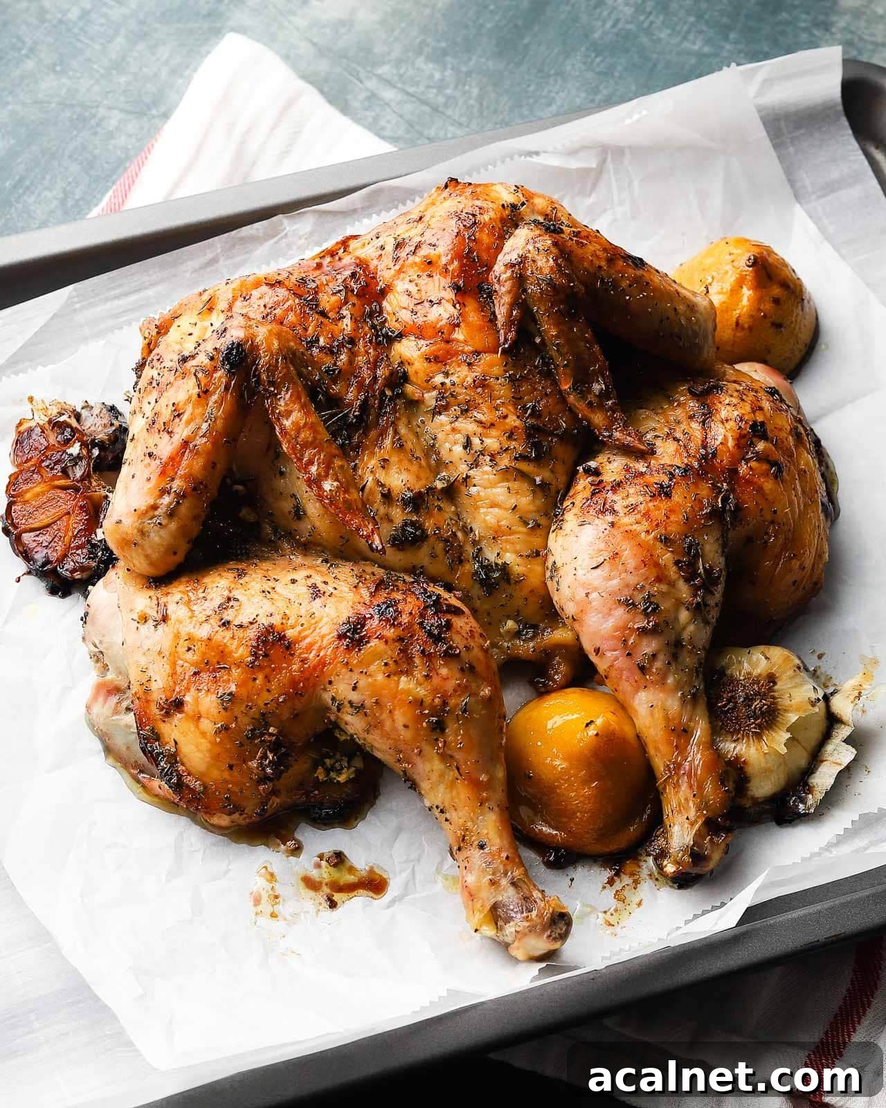 Garlic Herb Roasted Chicken