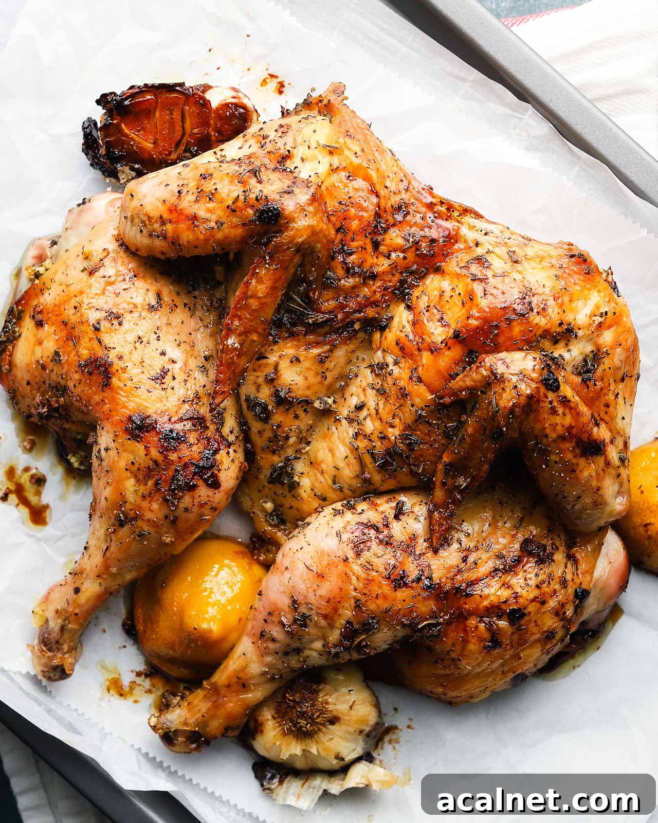 Garlic Herb Roasted Chicken