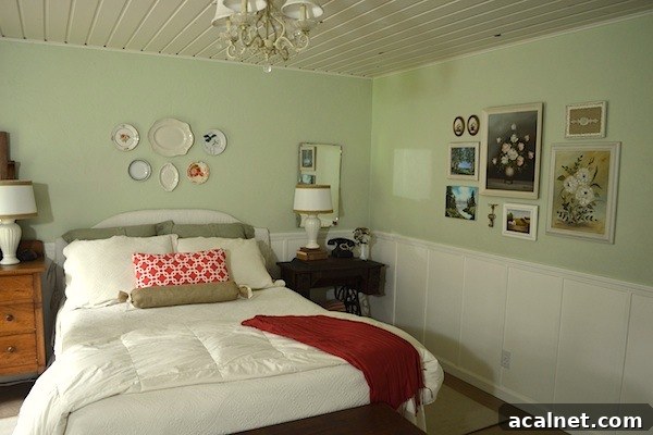 ORC Bedroom Walls-after :: An Oregon Cottage
