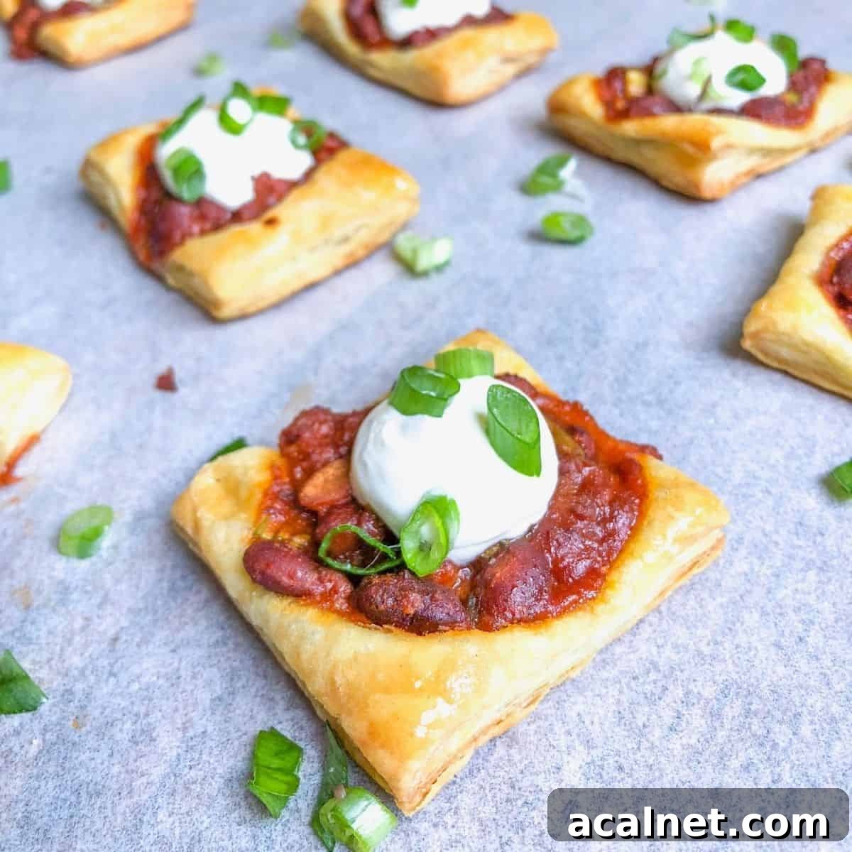 hormel chili appetizer puff pastry squares