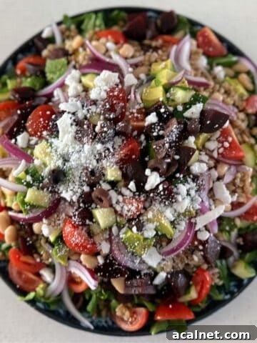 Arugula farro salad recipe
