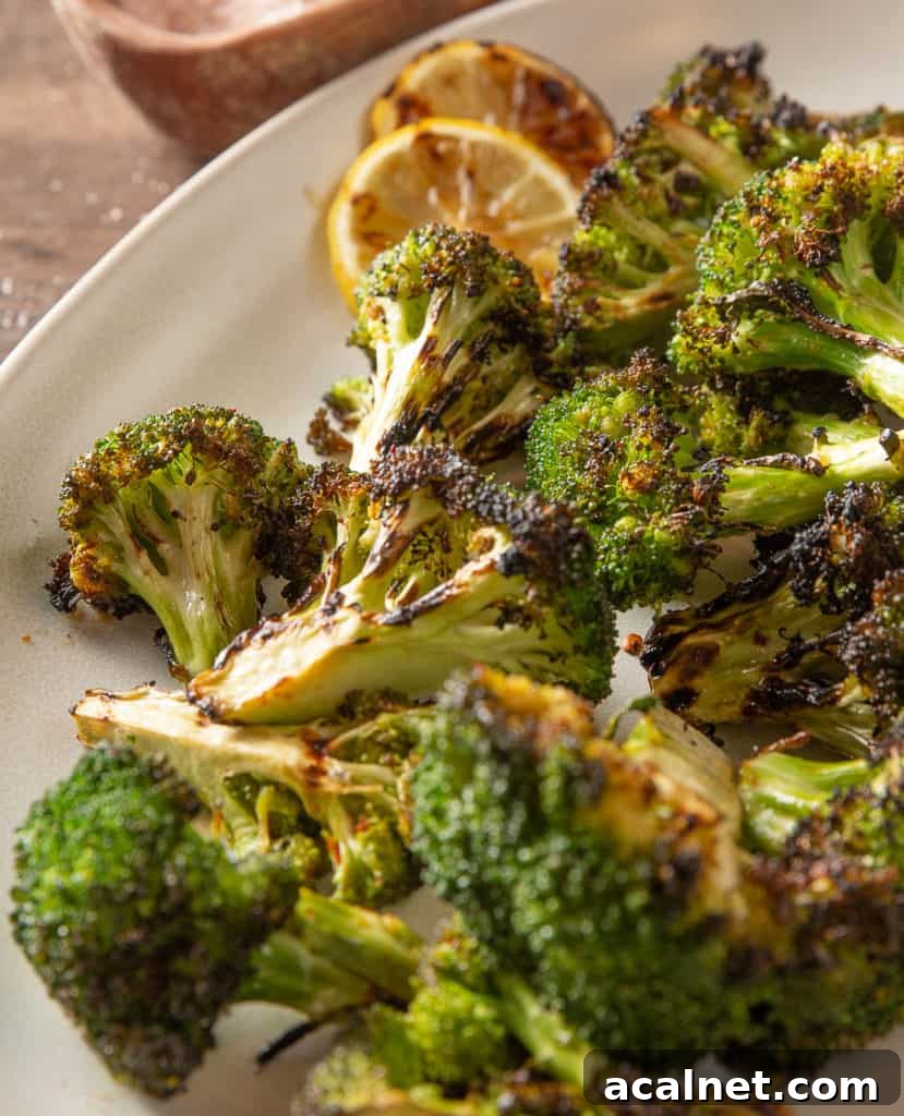 grilled broccoli