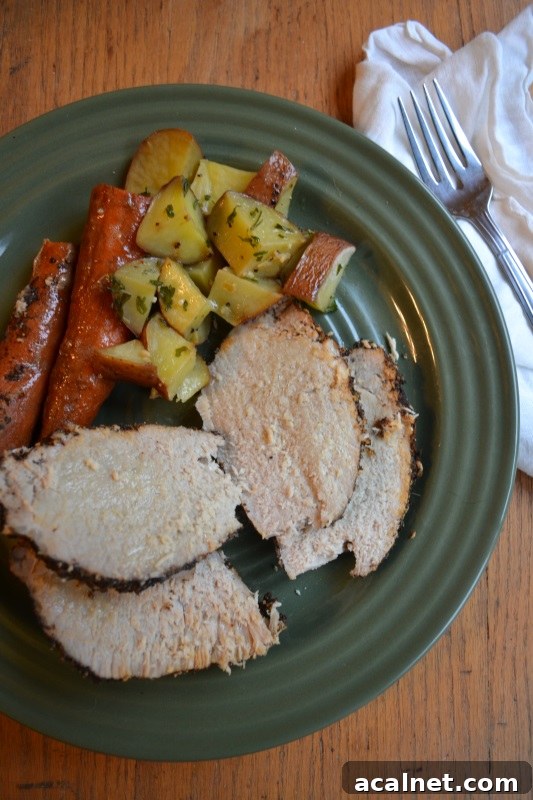 Slow Cooked Coffee Rubbed Pork Roast