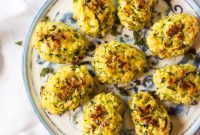 Crispy Baked Cheesy Zucchini Tots