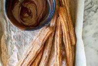Classic Mexican Churros with Rich Chocolate Dipping Sauce