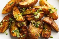 Crispy Air Fryer Potato Wedges Recipe