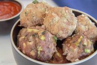 Savory Chicken and Zucchini Meatballs