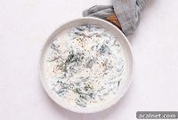Garlic Parmesan Creamed Spinach Recipe
