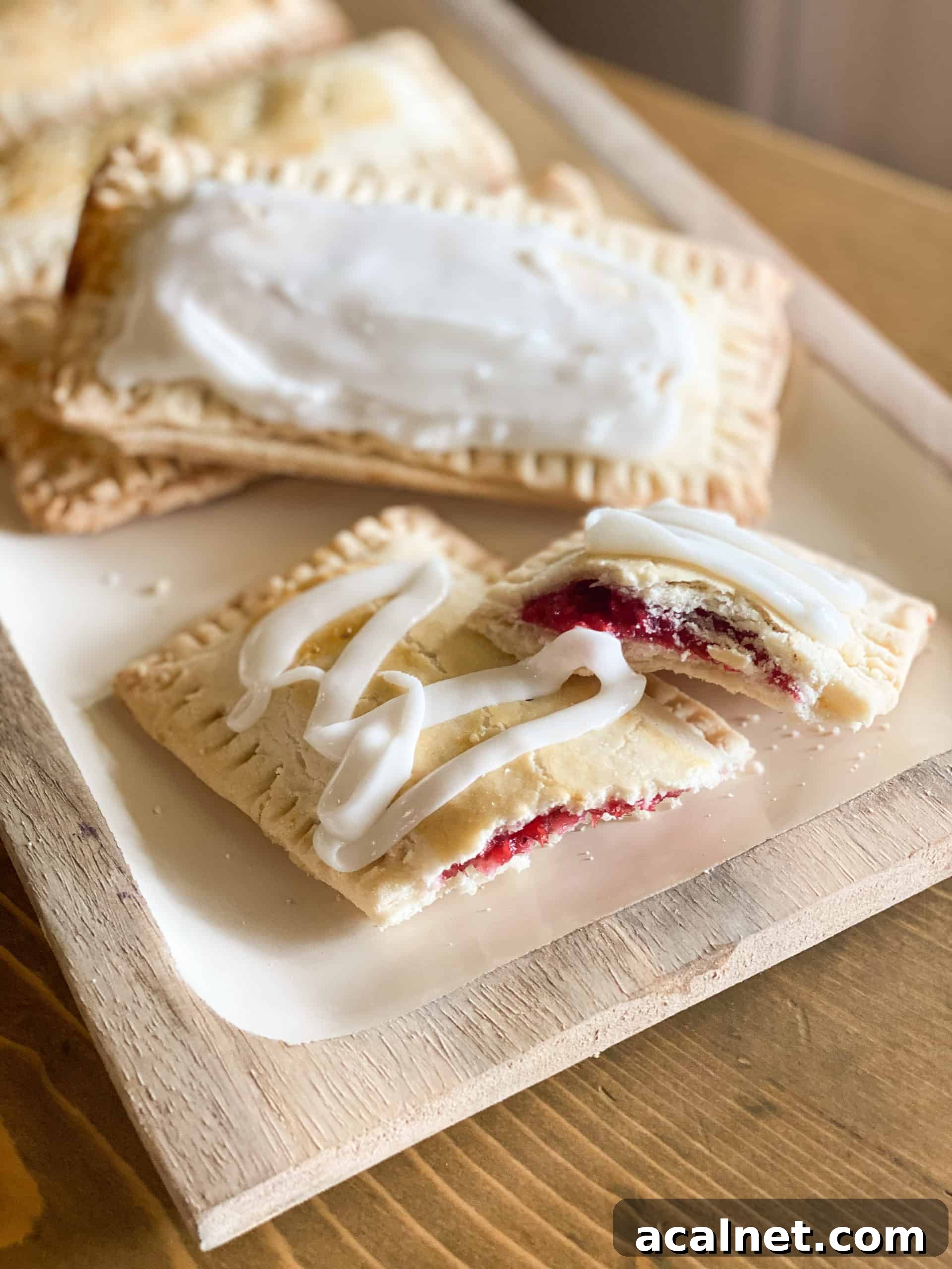 Gluten-Free Pop Tarts Gluten-Free Pop Tarts on a plate with frosting
