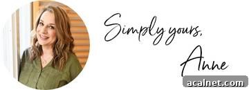 Signature with photo of Anne from Simply2Moms