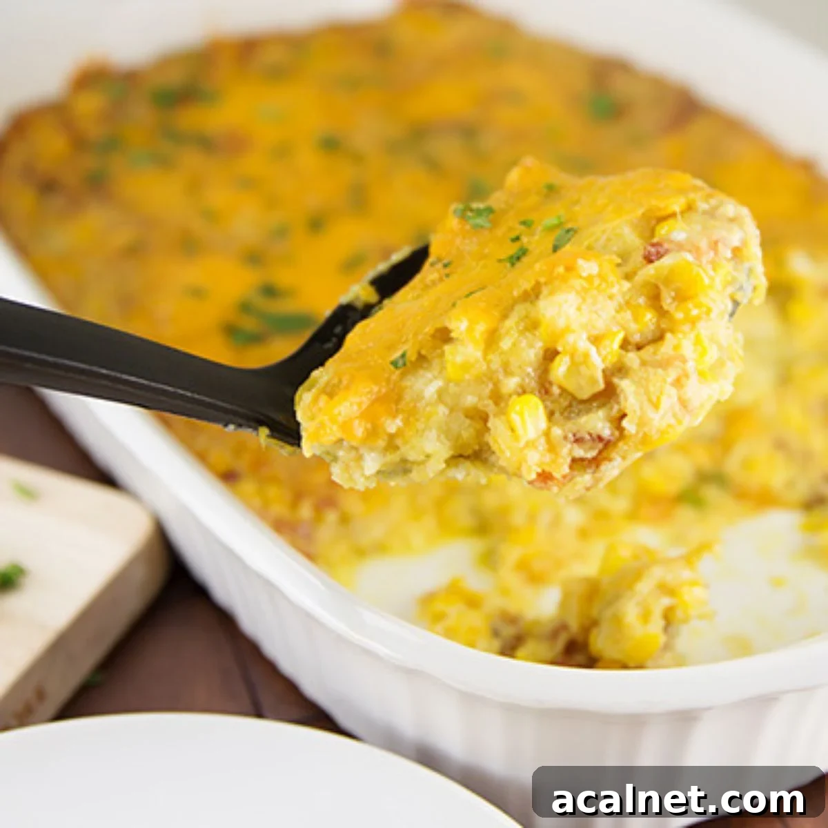 easy baked corn casserole