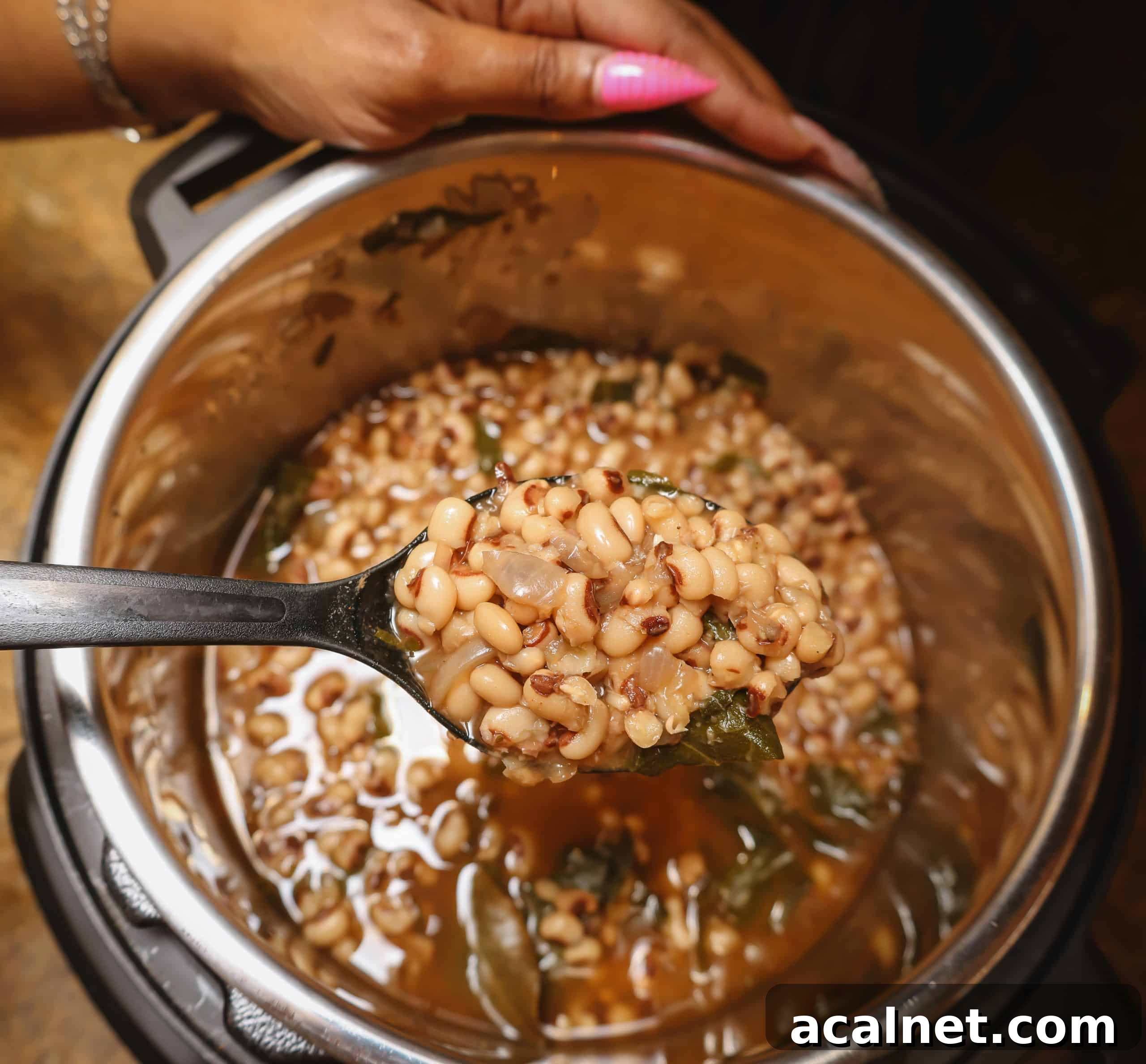 Instant Pot Southern Soul Food Black Eyed Peas