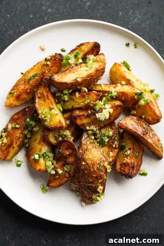Crispy Air Fryer Potato Wedges Recipe 2 air fryer potato wedges