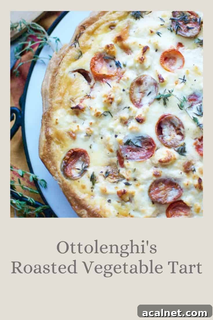 ottolenghi’s roasted vegetable tart