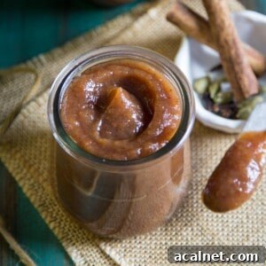A jar of apple butter.