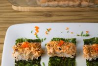 Creamy Baked Sushi Casserole with Spicy Crab