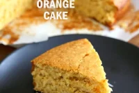 One-Bowl Vegan Orange Cake with Zesty Glaze