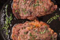 How to Cook a Juicy Steak in a Cast-Iron Skillet