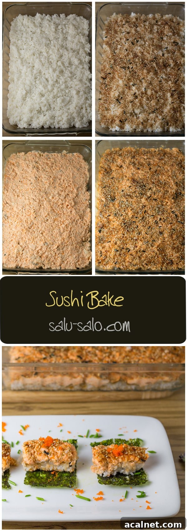 Creamy Baked Sushi Casserole with Spicy Crab 4 img 10043 6