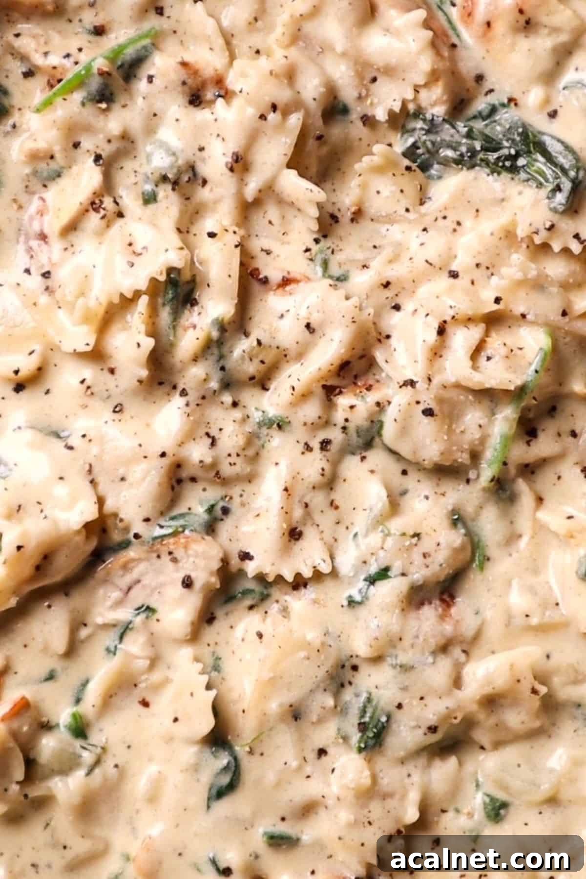garlic Parmesan chicken and pasta