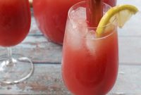 2-Ingredient Rhubarb Lemonade Recipe