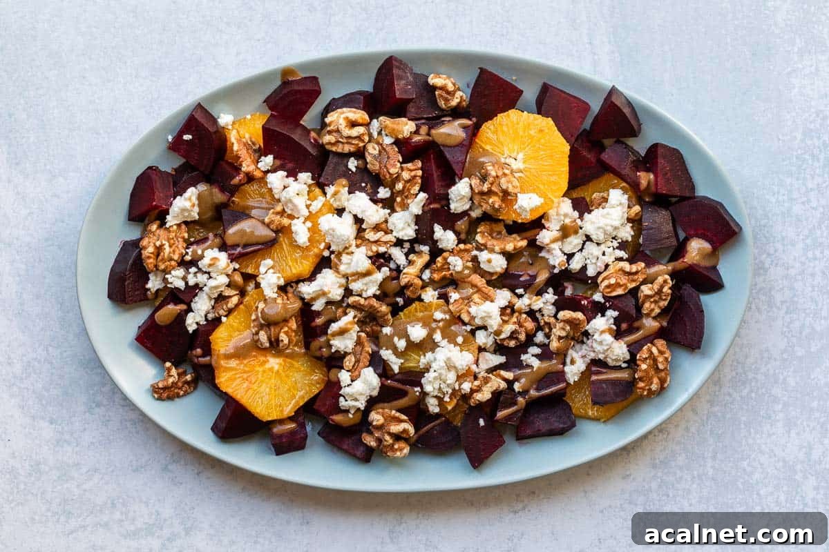 19 Fall Harvest Salads to Brighten Your Table 5 Beet Salad with Feta and Walnuts