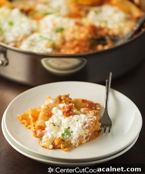 Spicy skillet lasagna 4