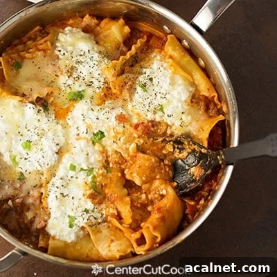 Spicy skillet lasagna 2