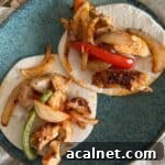 Small thumbnail of plated fajitas