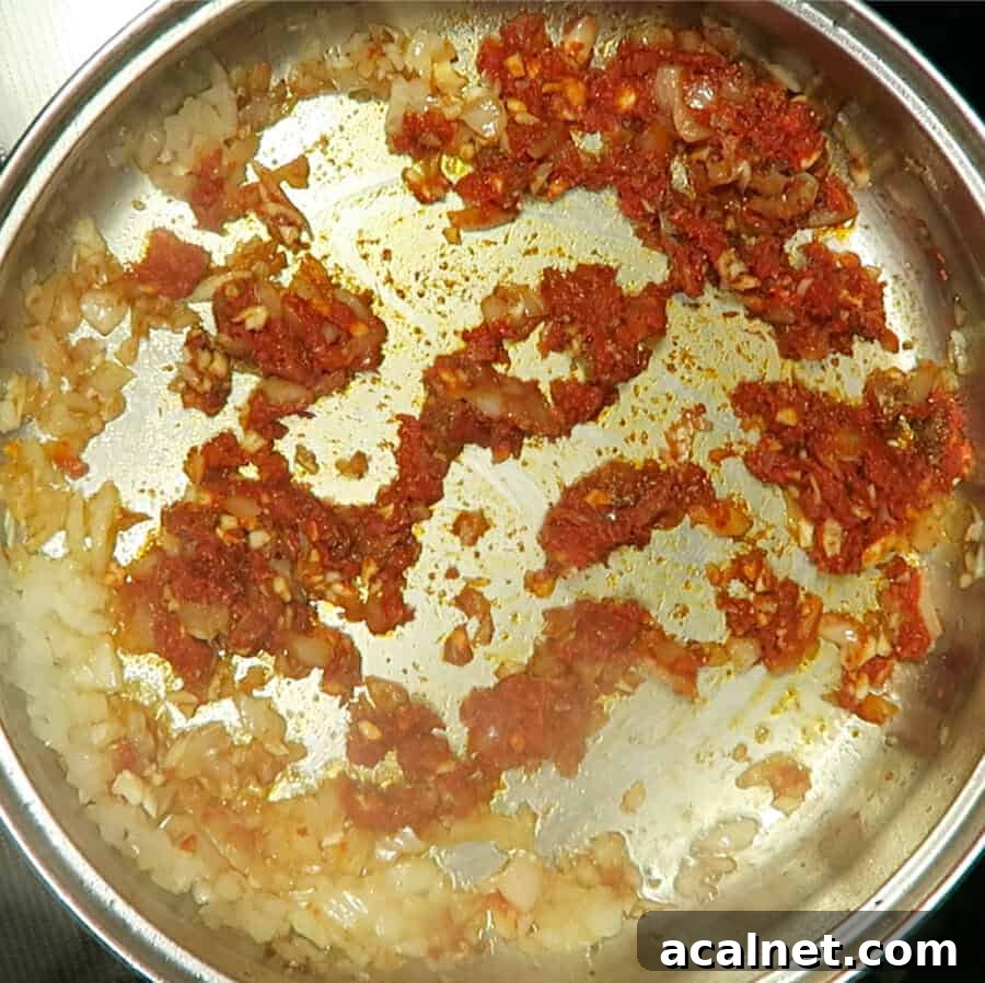Curry paste and aromatics
